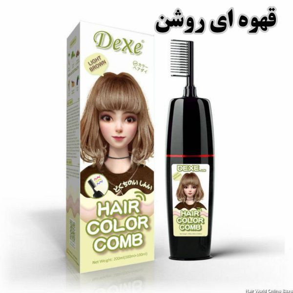 شامپو رنگ موقت دکسی بدون نیاز به دکلره و اکسیدان