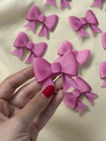 گیره مو استیکری طرح پاپیون