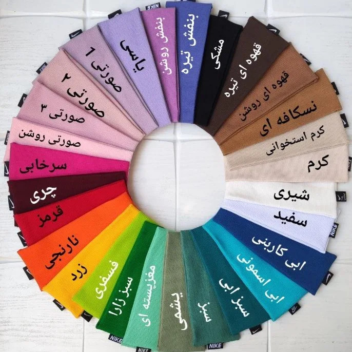 هدبند مو کبریتی ساده و گره دار پینترستی