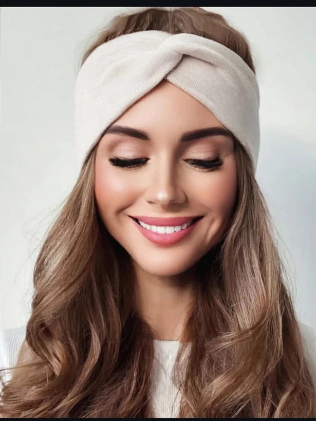 هدبند مو کبریتی ساده و گره دار پینترستی